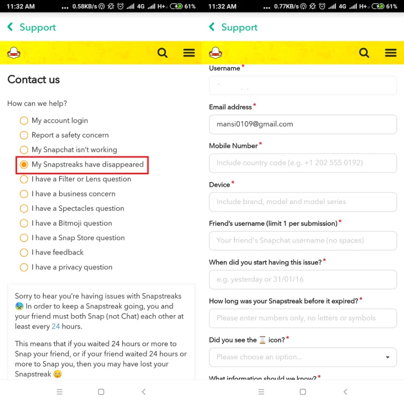 Kehilangan Streak Snapchat?  Inilah Cara Mendapatkannya Kembali