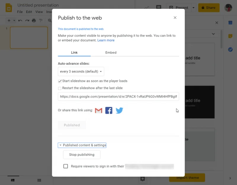 Cum să partajați documente, foi de calcul și diapozitive Google pe web