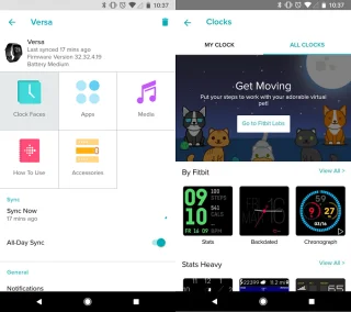 Comment personnaliser et modifier les cadrans dhorloge Fitbit Versa