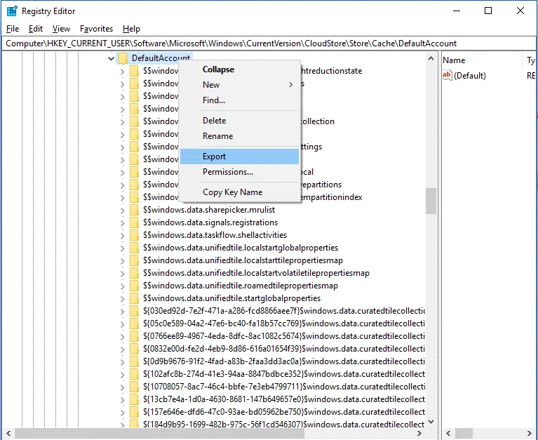 Pasos para realizar copias de seguridad y restaurar aplicaciones de Windows 10