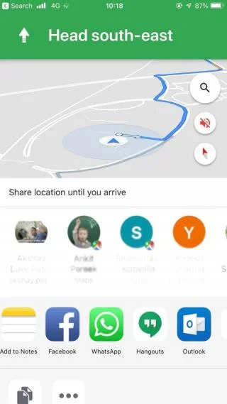 Bagaimana Cara Berbagi Lokasi Real-time Dengan Teman Menggunakan Google Maps Di iPhone?