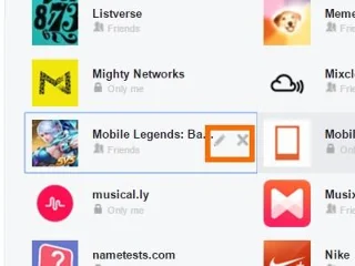 Cara Memutuskan Rantai Akun Facebook dari Aplikasi