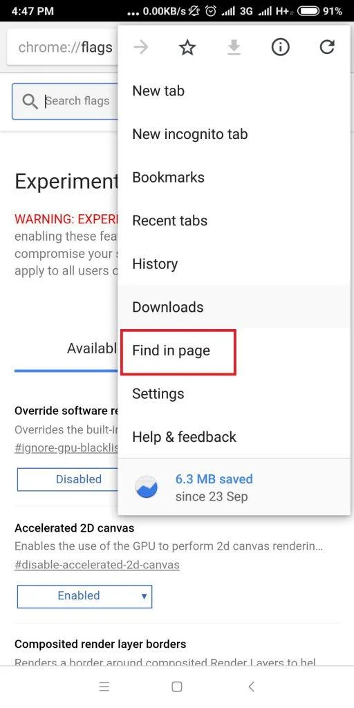 5 configuraciones ocultas de Android de Google Chrome que vale la pena ajustar