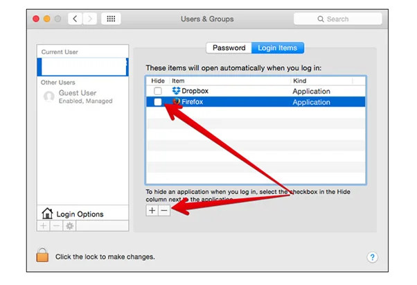 Cómo detener la ejecución de programas al iniciar Mac