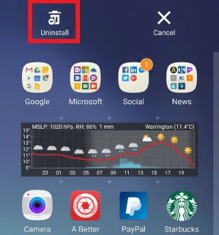 Diferentes formas de desinstalar aplicaciones de Android