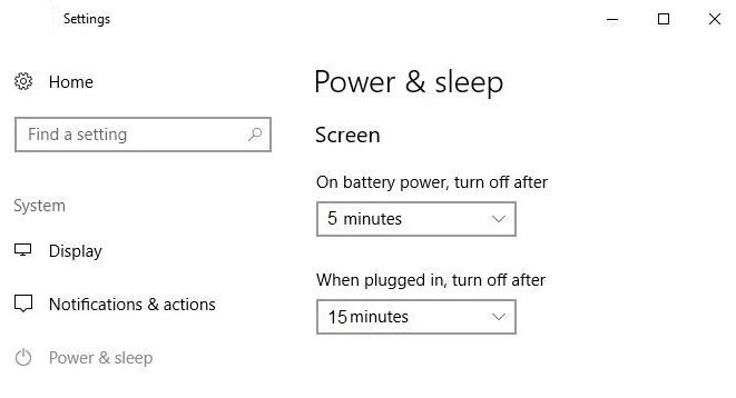 Jak automatycznie wyłączyć ekran w systemie Windows 10?