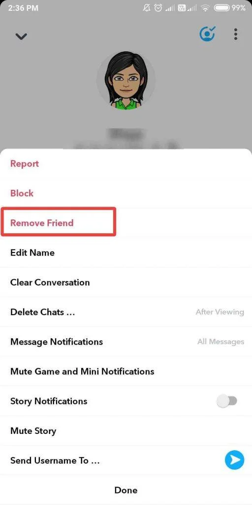 วิธีลบหรือบล็อกใครบางคนใน Snapchat โดยที่พวกเขาไม่รู้