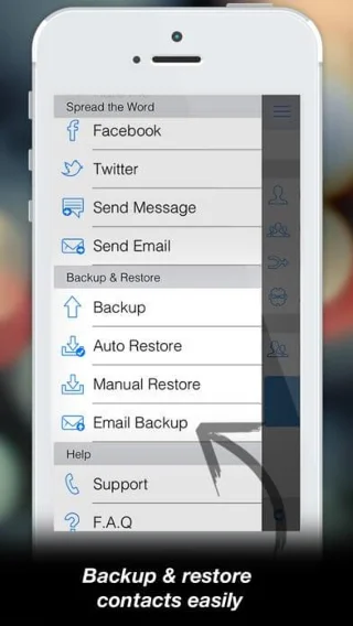 Cómo administrar el contacto en iPhone