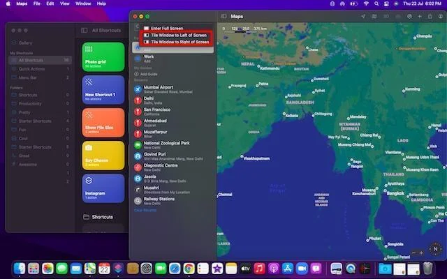 Birkaç Tıklamayla Mac'te Ekran Nasıl Bölünür (2021)
