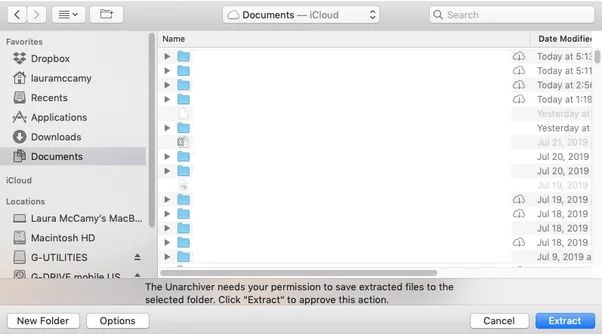 วิธีเปิดไฟล์ RAR บนคอมพิวเตอร์ Mac ของคุณ