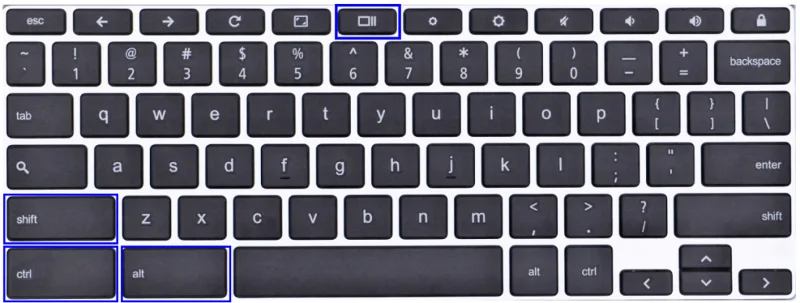 ¿Cómo capturar una captura de pantalla en un Chromebook?