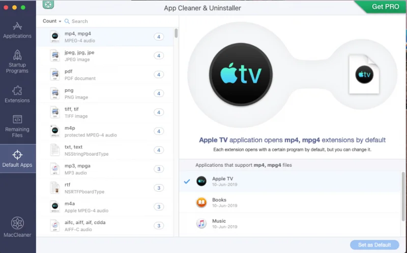 App Cleaner & Uninstaller Pro: herramienta eficiente para desinstalar la aplicación rápidamente de Mac
