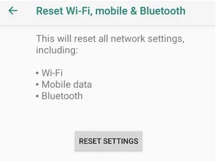 Çözüldü: Android'de IP Adresi Hatası Alınamadı