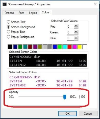 Cómo cambiar el color del símbolo del sistema en Windows 10, 8, 7