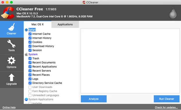 Ulasan CCleaner Untuk Mac: Bersihkan Mac Anda dengan Cepat