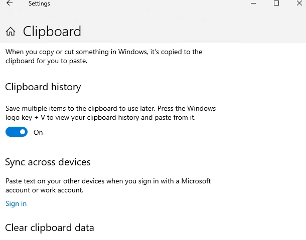 Windows 10 Aygıtlarında Kopyala-Yapıştır için Pano Nasıl Kullanılır