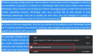Cara Langsung Menautkan Ke Teks Di Halaman Web Chrome