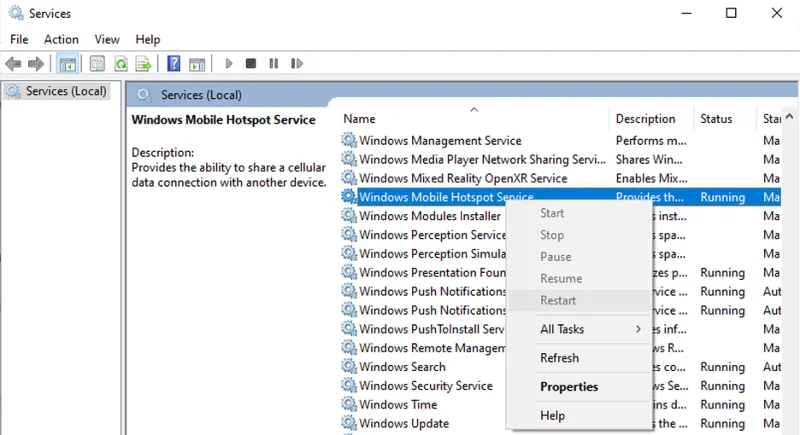 Windows 10'da Hotspot'um Kapanıyor Nasıl Onarılır?
