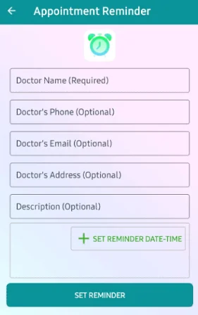 Cum să urmăriți programarea la medic cu aplicația de reamintire a medicamentelor