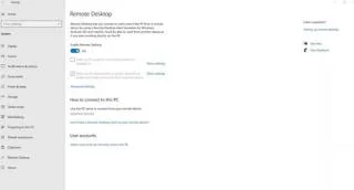 Как настроить доступ к удаленному рабочему столу в Windows 10?