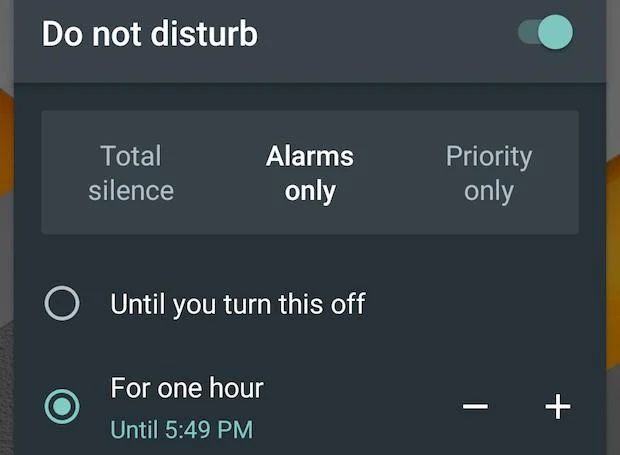 Android'de Rahatsız Etmeyin Modunu Etkili Bir Şekilde Kullanma