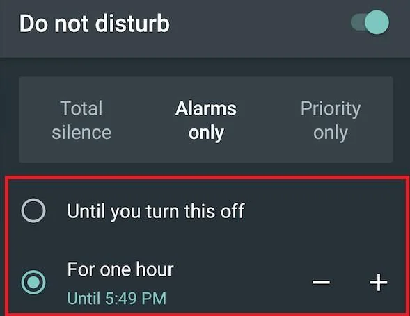 Android'de Rahatsız Etmeyin Modunu Etkili Bir Şekilde Kullanma