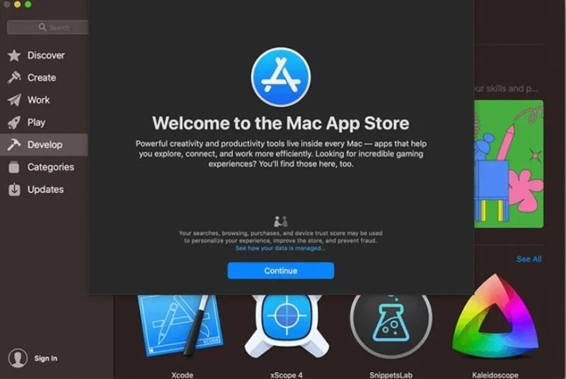 Cara Bekerja Dengan Mac App Store