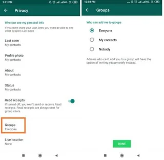 Cum să controlezi cine te adaugă pe chaturile de grup WhatsApp?