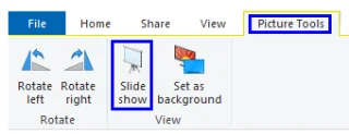 Windows 10da Fotoğrafları Slayt Gösterisi Olarak Nasıl Görüntüleyebilirim?