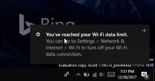 Cómo configurar y reducir el uso de datos en Windows 10