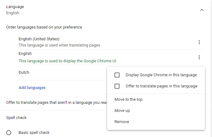 Google Chrome'da Dil Ayarlarını Değiştirmenin Basit Yolları