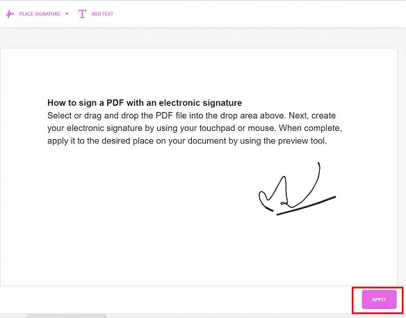 Comment signer une signature numérique PDF