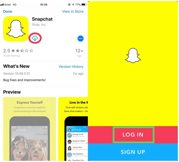 วิธีรับ Snapchat เก่ากลับมาอย่างถาวรบน iPhone