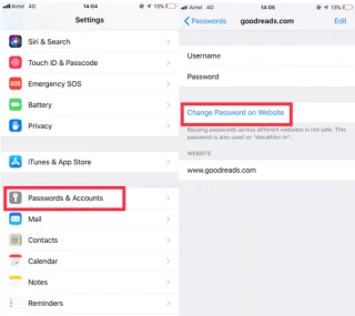 Parolalar iOS 12de Nasıl Çalışır?
