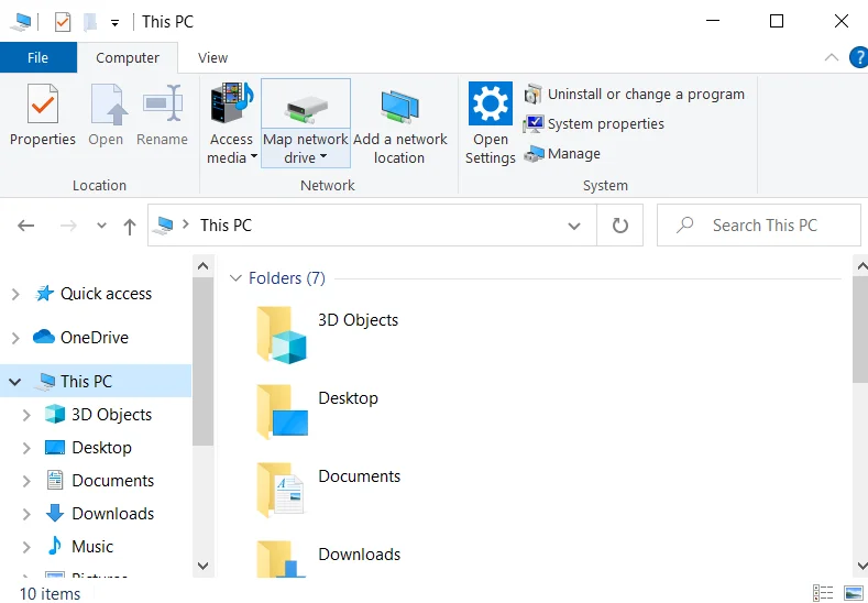 Windows 10 PC(2023)에서 '로컬 장치 이름이 이미 사용 중입니다' 오류를 수정하는 방법