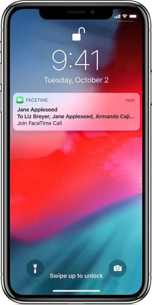 iOS 12.1を実行しているiPhoneでGroupFaceTimeを使用するにはどうすればよいですか？