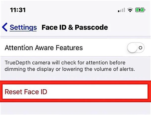 Cum se configurează o față alternativă cu Face ID?