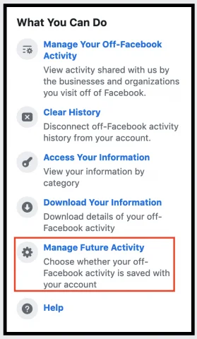 วิธีใช้ฟีเจอร์ “กิจกรรมนอก Facebook” ใหม่ของ Facebook