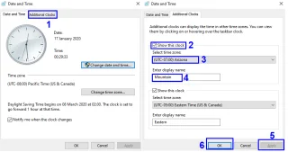 Bagaimana Cara Menampilkan Banyak Jam di Taskbar Windows 10?