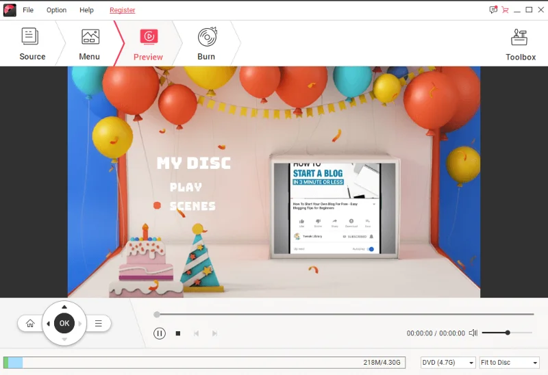Как записать фильм на DVD в Windows 10/8/7 / XP / Vista