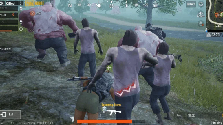 Conseils pour marquer un dîner de poulet en mode PUBG Zombie