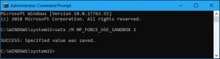 Как включить режим сверхбезопасной песочницы в Защитнике Windows?