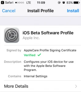Cara Mendaftar Peranti Anda dalam Program Beta Untuk Versi Beta iOS