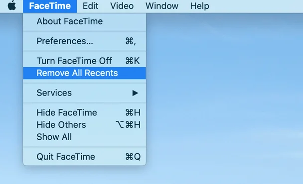 Mac'te FaceTime Geçmişi Nasıl Temizlenir