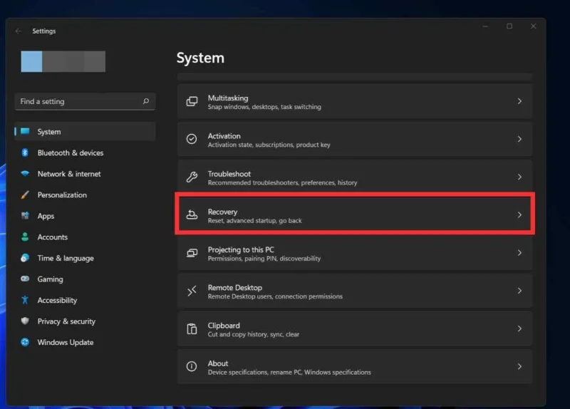Cara Reset Pabrik Windows 11