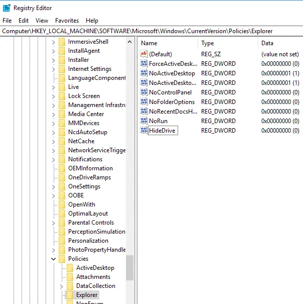 Windows 10'da Bir Sürücü Nasıl Gizlenir?