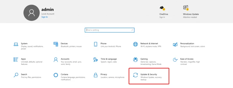 Cómo buscar y actualizar Windows 10-2021