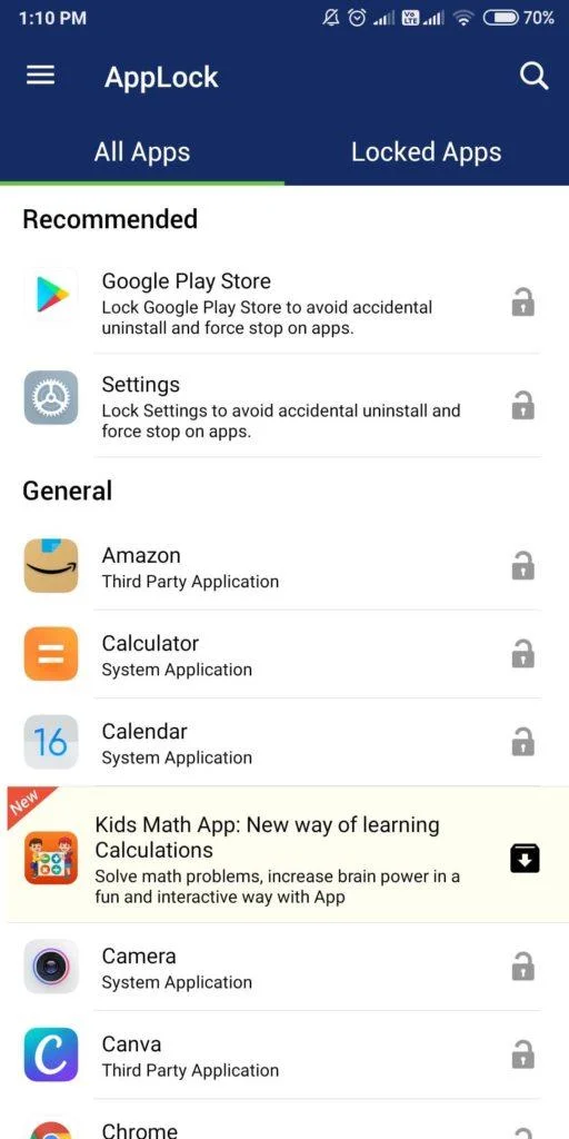 Cum să blocați aplicația în Android utilizând software-ul App Locker?