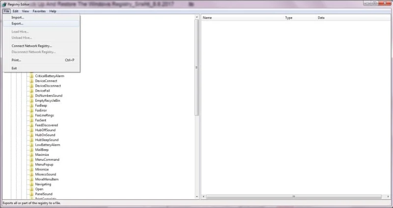 Cómo hacer una copia de seguridad y restaurar el registro de Windows
