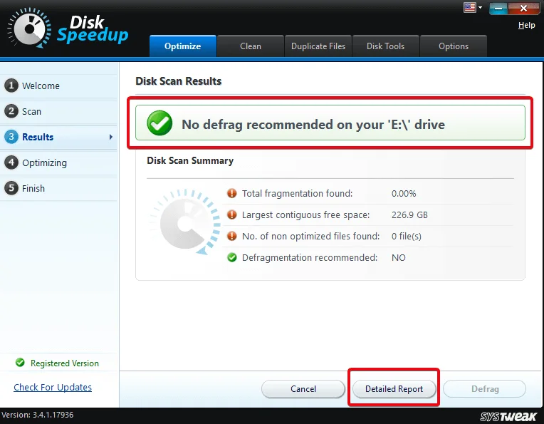 Revisión de Disk SpeedUp: una solución todo en uno para problemas con el disco duro